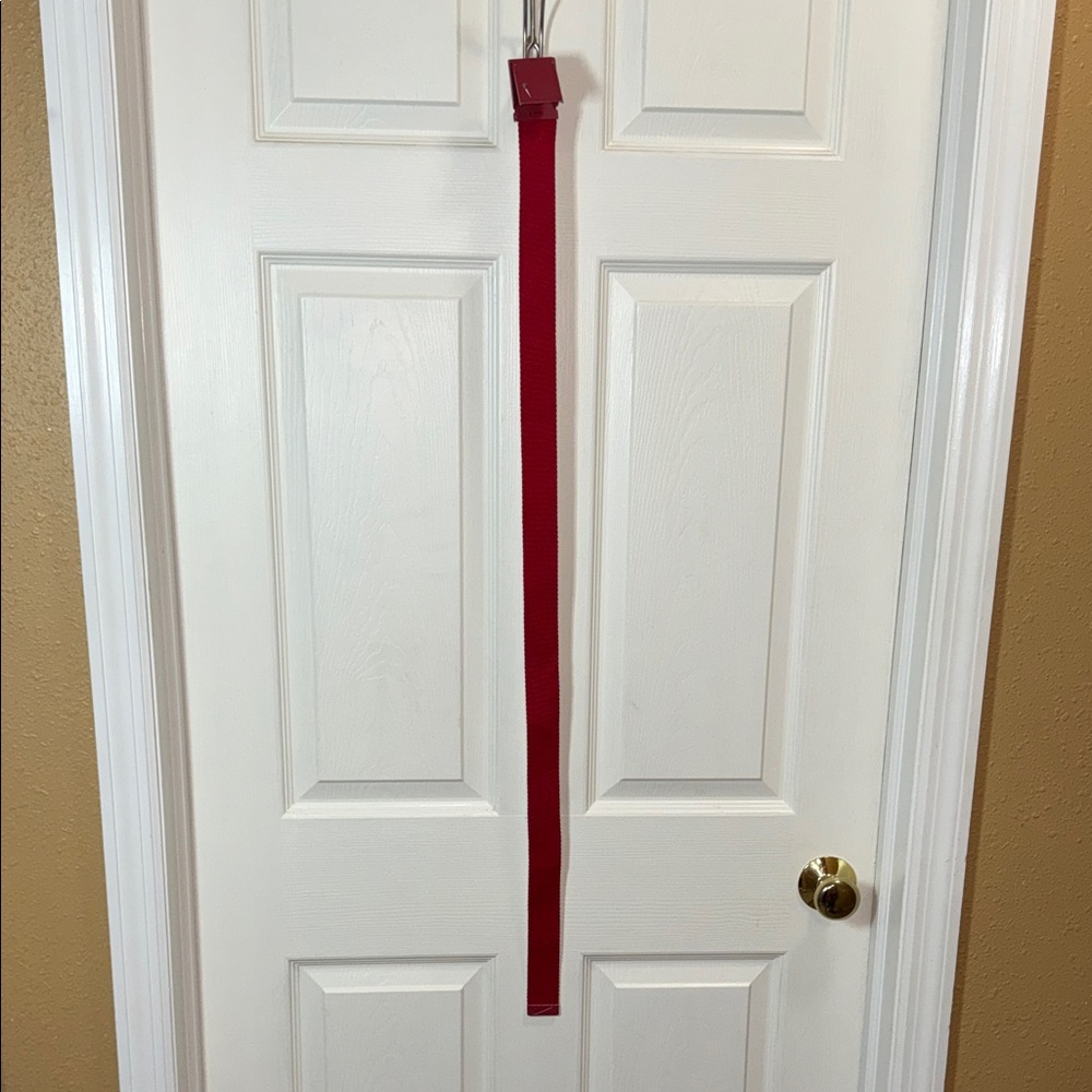 Nike Red and White Reversible Web Belt